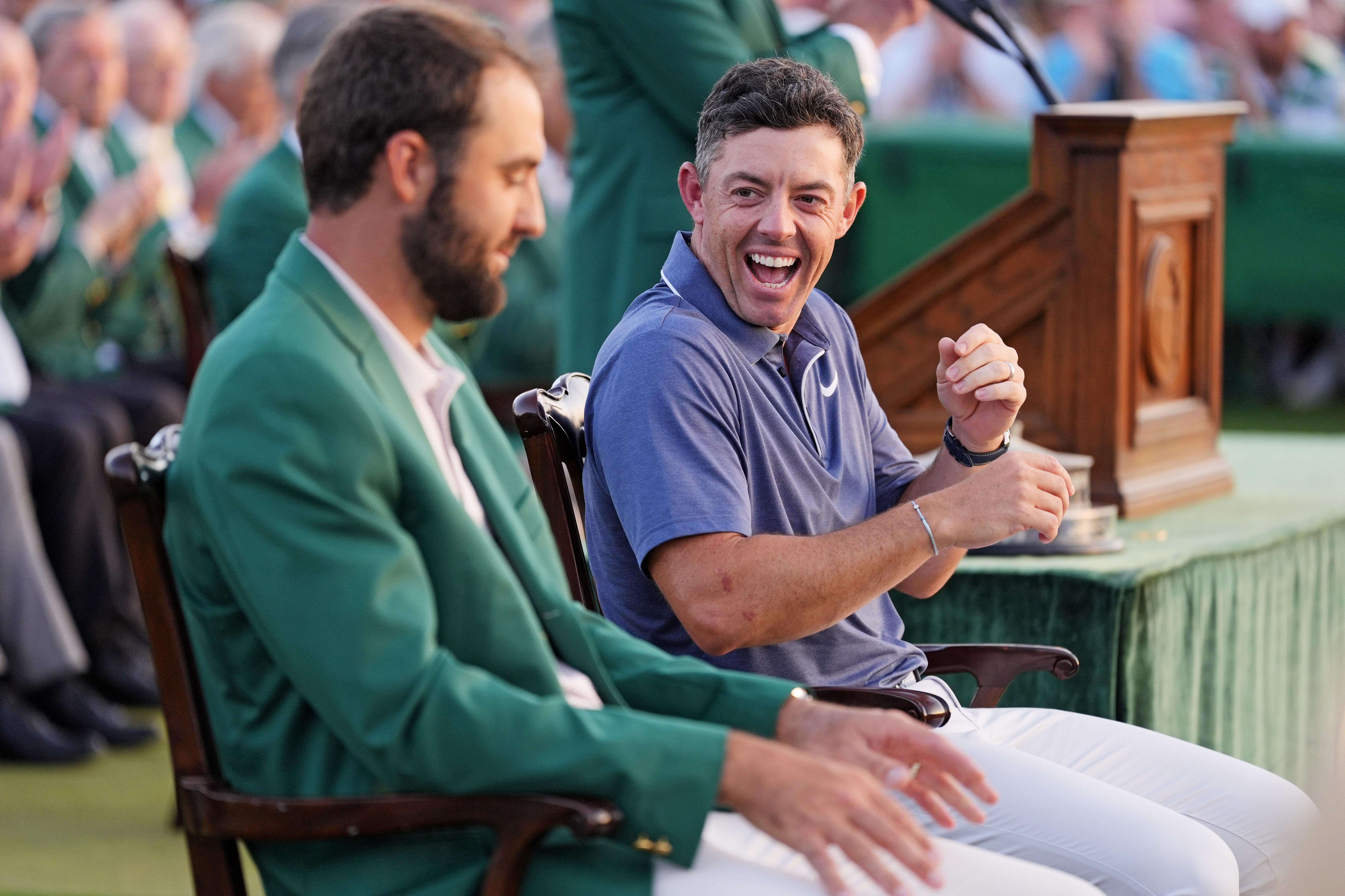 Rory McIlroy & Scottie Scheffler Source: Imagn